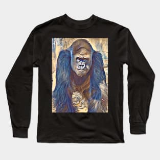 Western Lowland Gorilla Long Sleeve T-Shirt